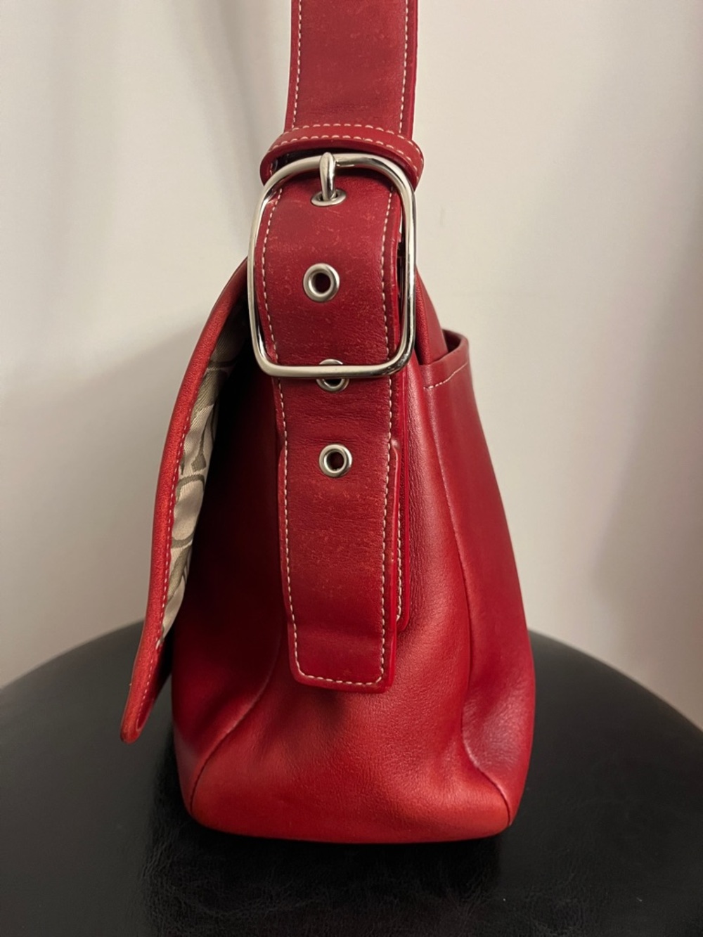 Coach Y2K Leather Flap Bag-2003 - Picture 5 of 13